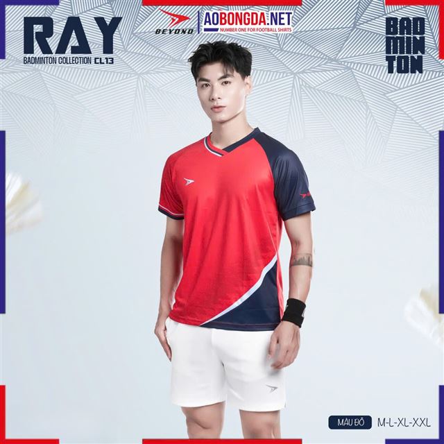Áo Cầu Lông Beyono Ray CL13 Nam Đỏ