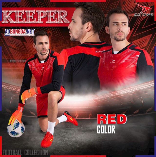 Bộ Quần Áo Thủ Môn Beyono Keeper  Đỏ
