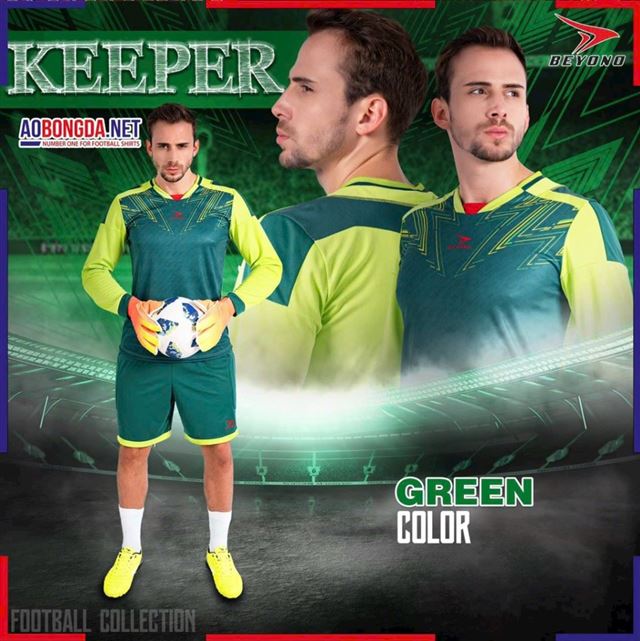 Bộ Quần Áo Thủ Môn Beyono Keeper  Xanh Lá