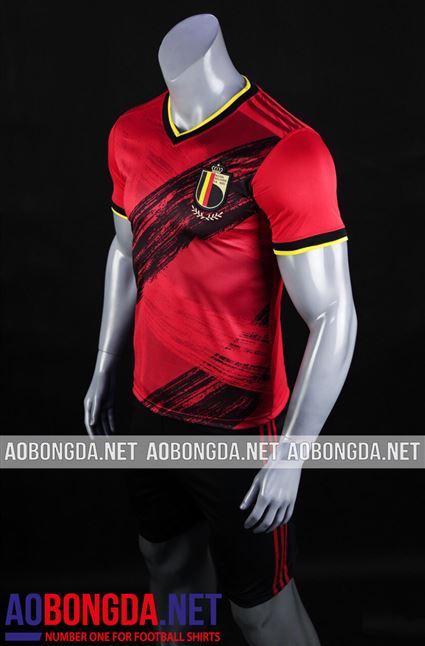 Áo Bóng Đá Đội Tuyển Bỉ đỏ Euro 2020-2021