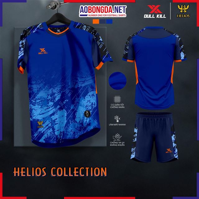 Áo Bóng Đá Không Logo Dullkill Helios Bích