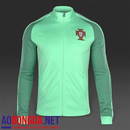 Áo khoác bóng đá đội tuyển Bồ Đào Nha 2016 - 2017 màu xanh