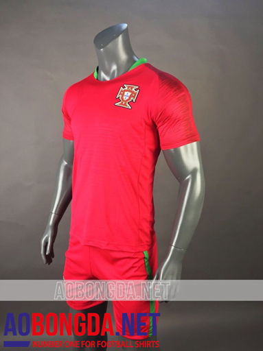 Áo Bóng Đá Bồ Đào Nha Đỏ World Cup 2018-2019