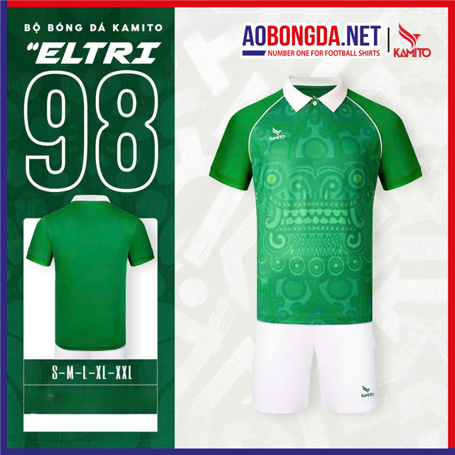 Áo Bóng Đá Không Logo Kamito Eltri 98 - World Cup 2026