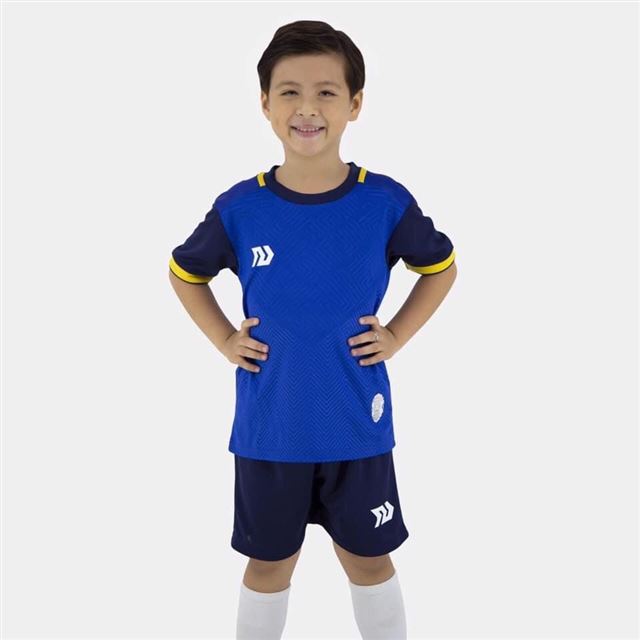 Bộ Quần Áo bóng đá trẻ em Bulbal Olas Xanh Dương