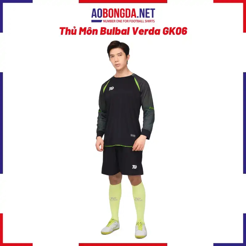 Bộ Thủ Môn Bulbal Verda GK06 Đen