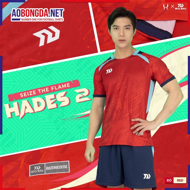 Áo Bóng Đá Không Logo Bulbal Hades 2 Đỏ