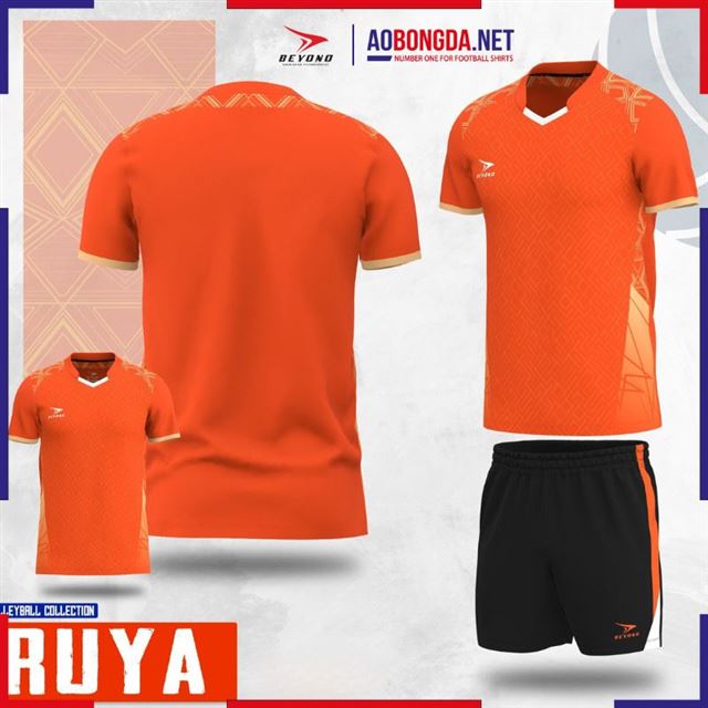 Áo Bóng Chuyền Beyono Ruya Cam Nam 