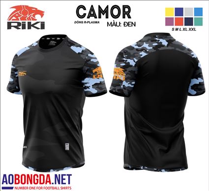 Áo Không logo Camor đen