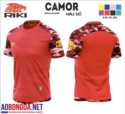 Áo Không Logo Camor đỏ