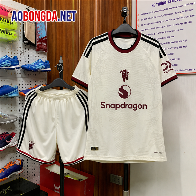 Áo Bóng Đá Câu Lạc Bộ Manchester United Kem 2026-2027