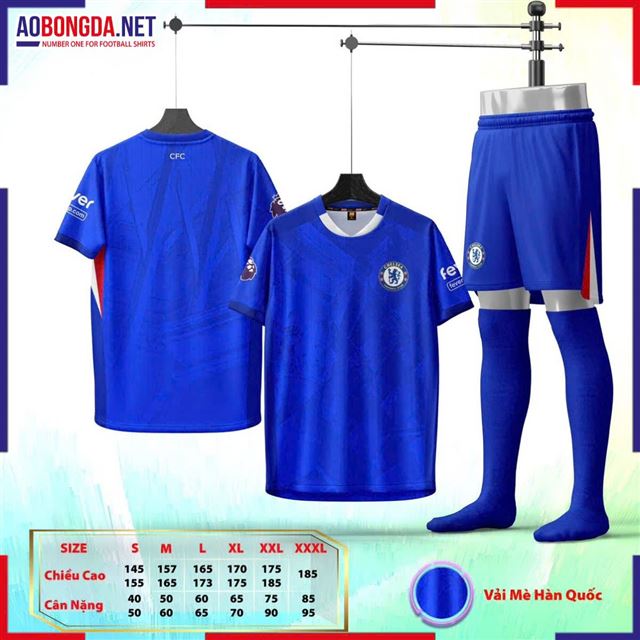 Áo Bóng Đá Câu Lạc Bộ Chelsea Xanh 2025-2026