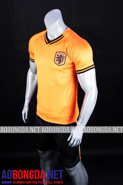 Áo Bóng Đá Đội Tuyển Hà Lan cam Euro 2020-2021