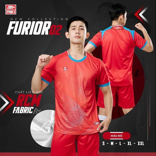Áo Không Logo Riki Furior 2 Đỏ