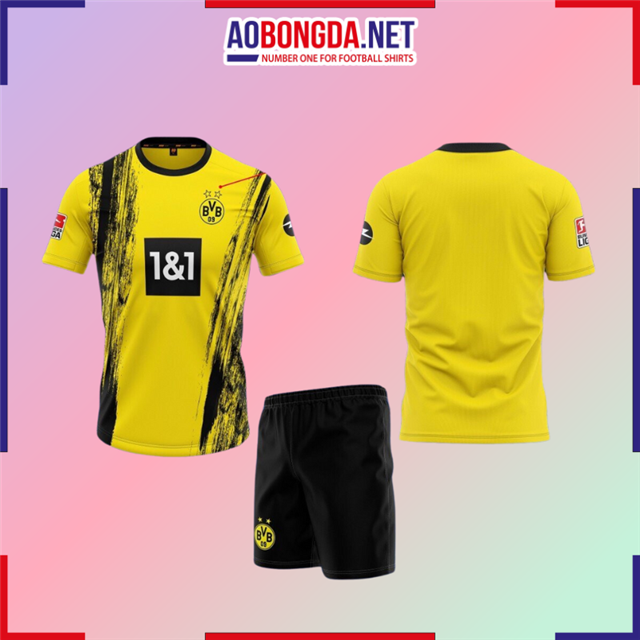 Áo Bóng Đá Câu Lạc Bộ Dortmund Vàng 2022-2023