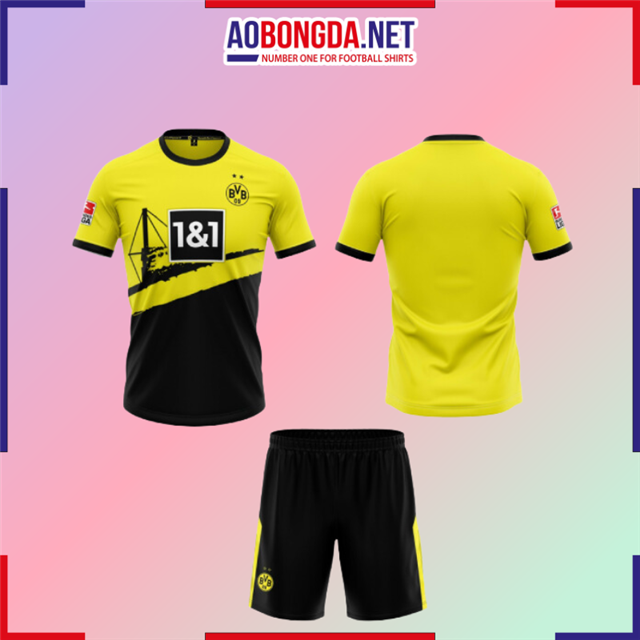 Áo Bóng Đá Câu Lạc Bộ Dortmund Vàng 2023-2024