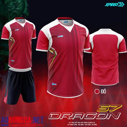 Áo Không Logo Dragon Speed đỏ