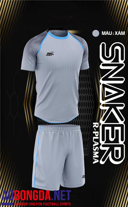 Áo Không logo Snaker xám