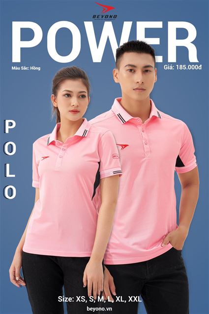 Áo Polo Beyono Hồng
