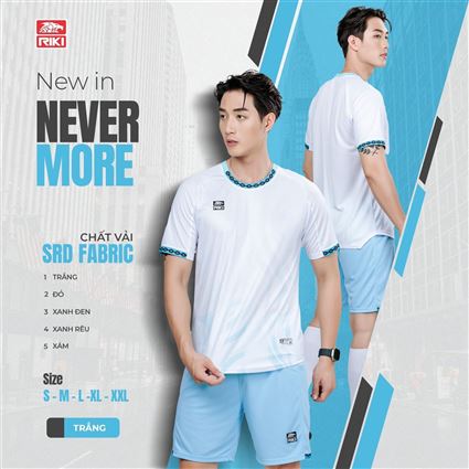 Áo Không Logo Riki Nevermore Trắng