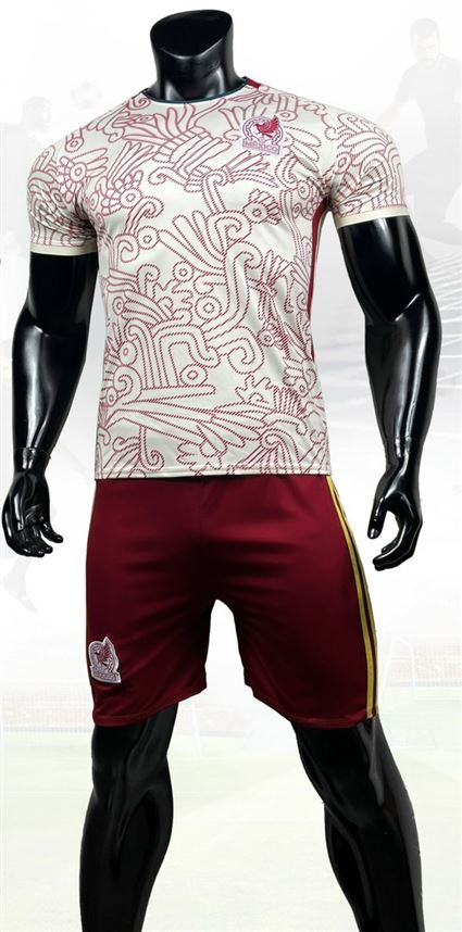 Áo Bóng Đá Đội Tuyển Mexico World Cup trắng 2022-2023