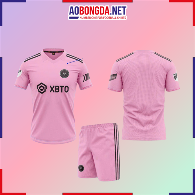 Áo Bóng Đá Câu Lạc Bộ Inter Miami Hồng 2023-2024