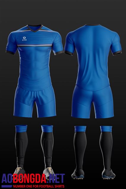 Áo Ko logo Evo Light 2020 xanh dương