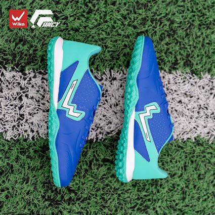 Giày Bóng Đá Wika Tuấn Hải Fancy Xanh Navy 2