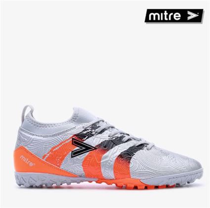 Giày Bóng Đá Mitre 201210 Màu Bạc Cam