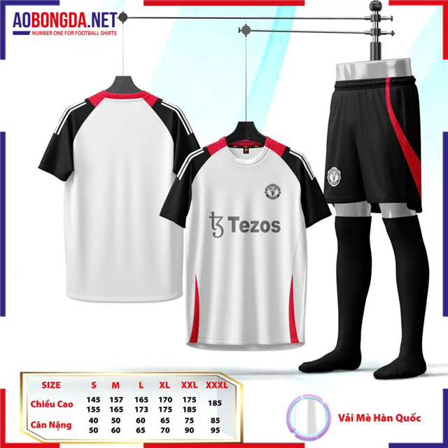 Áo Bóng Đá Câu Lạc Bộ Manchester United Trắng Tập 2025-2026