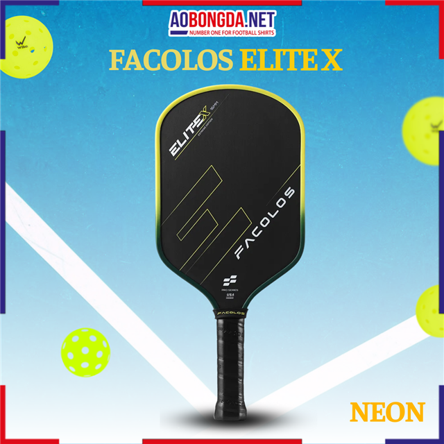 Vợt Pickleball Facolos Elite X Neon
