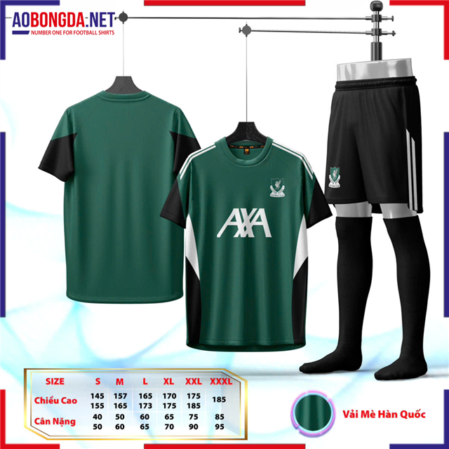 Áo Bóng Đá Câu Lạc Bộ Liverpool Xanh Rêu 2025-2026