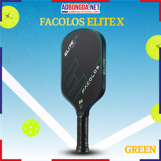 Vợt Pickleball Facolos Elite X Green