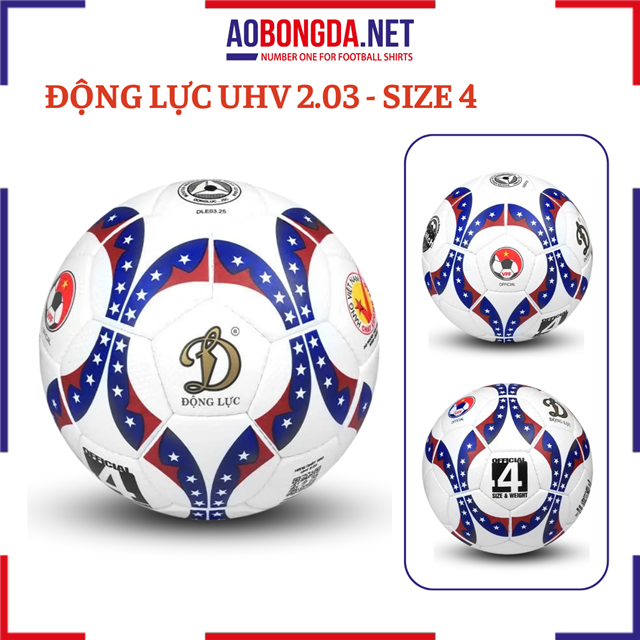 Quả bóng động lực chính hãng UHV 2.03 Size 4