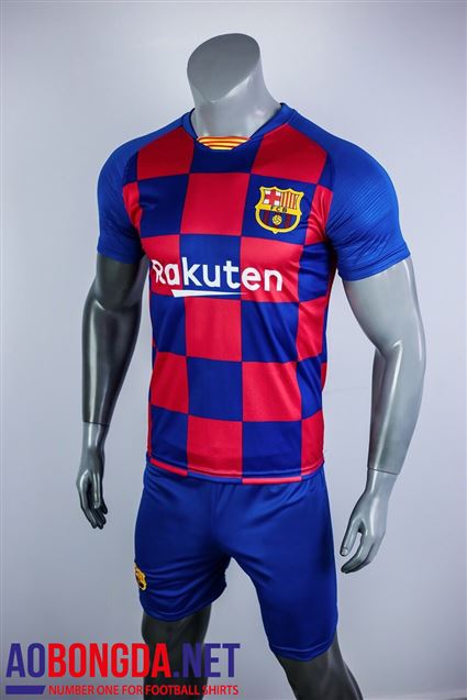 Áo Bóng Đá Barcelona sân nhà ngắn tay mùa giải 2019-2020