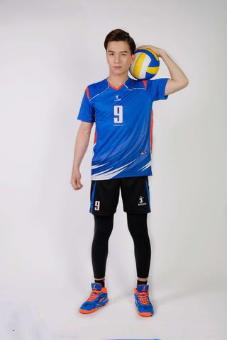 Bộ Quần Áo Bóng Chuyền Beyono Striving Xanh Dương