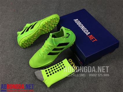 Giầy Bóng Đá NEMEZIZ xanh chuối