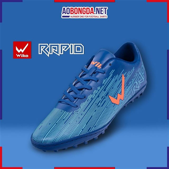 Giày Bóng Đá Trẻ Em Wika Rapid Navy