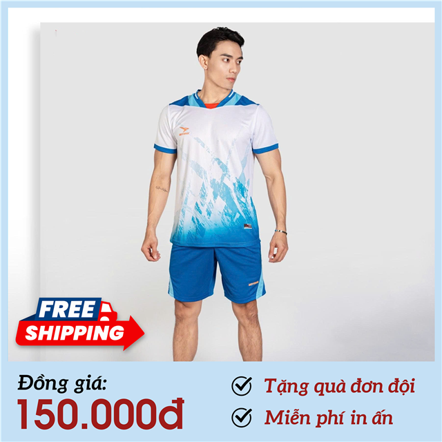 [Free In Tên, Số Sau Lưng + Freeship] Áo Bóng Đá Beyono Desi Trắng 