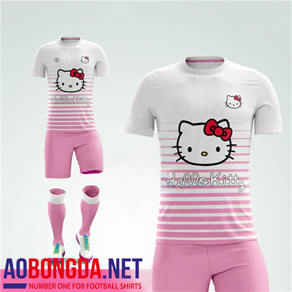 Hello Kitty trắng hồng 2017-2018