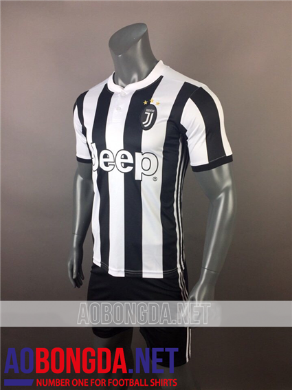 Áo Bóng Đá Juventus Sọc 2017-2018