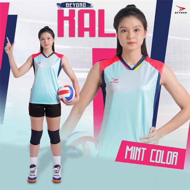 Áo Bóng Chuyền Beyono Kal Mint Nữ
