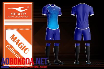 Áo Không Logo Keep & Fly Magic xanh dương