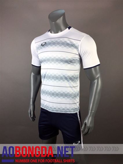 Không Logo GR Trắng Viền Tay Đen 2017