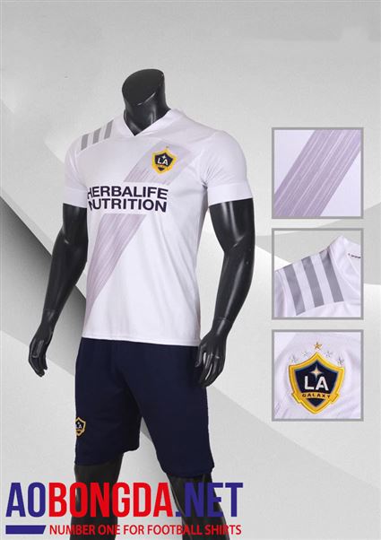 Áo Bóng Đá CLB LA Galaxy trắng mùa giải 2020-2022