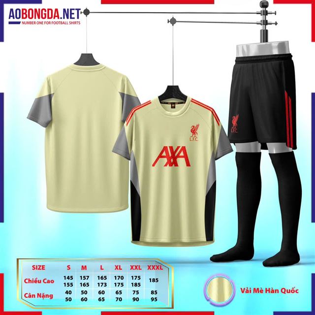 Áo Bóng Đá Câu Lạc Bộ Liverpool Kem 2025-2026