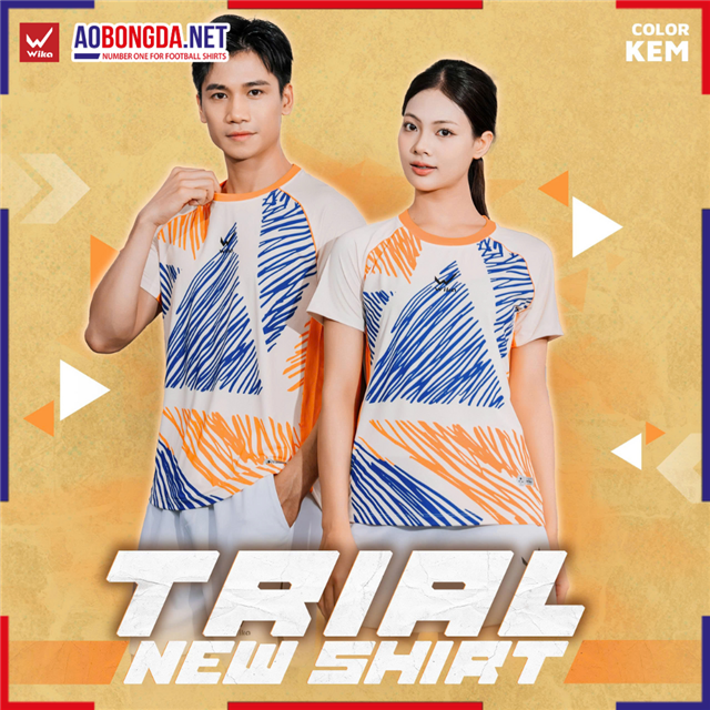  Áo Thể Thao Wika Trial Nữ Kem