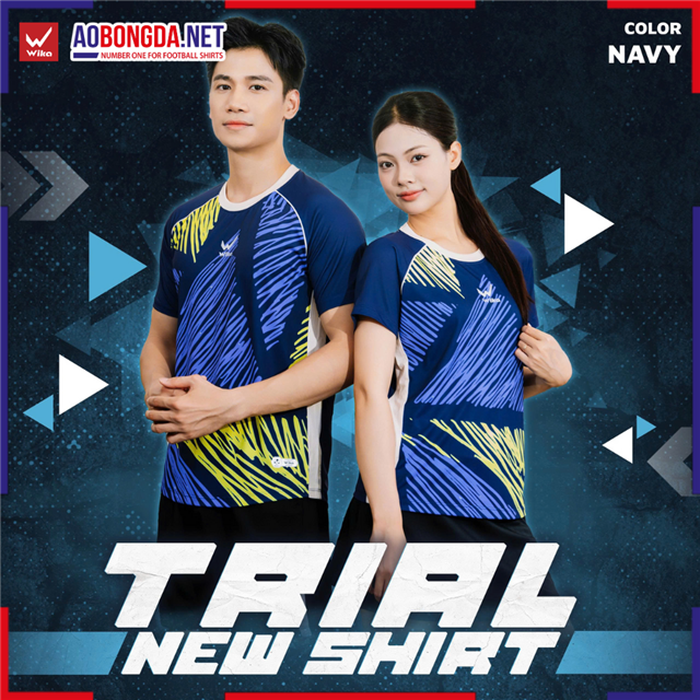  Áo Thể Thao Wika Trial Nữ Navy