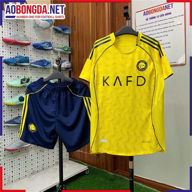 Áo Bóng Đá Câu Lạc Bộ Al Nassr Vàng 2025-2026