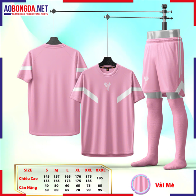 Áo Bóng Đá Câu Lạc Bộ Miami Hồng 2025-2026